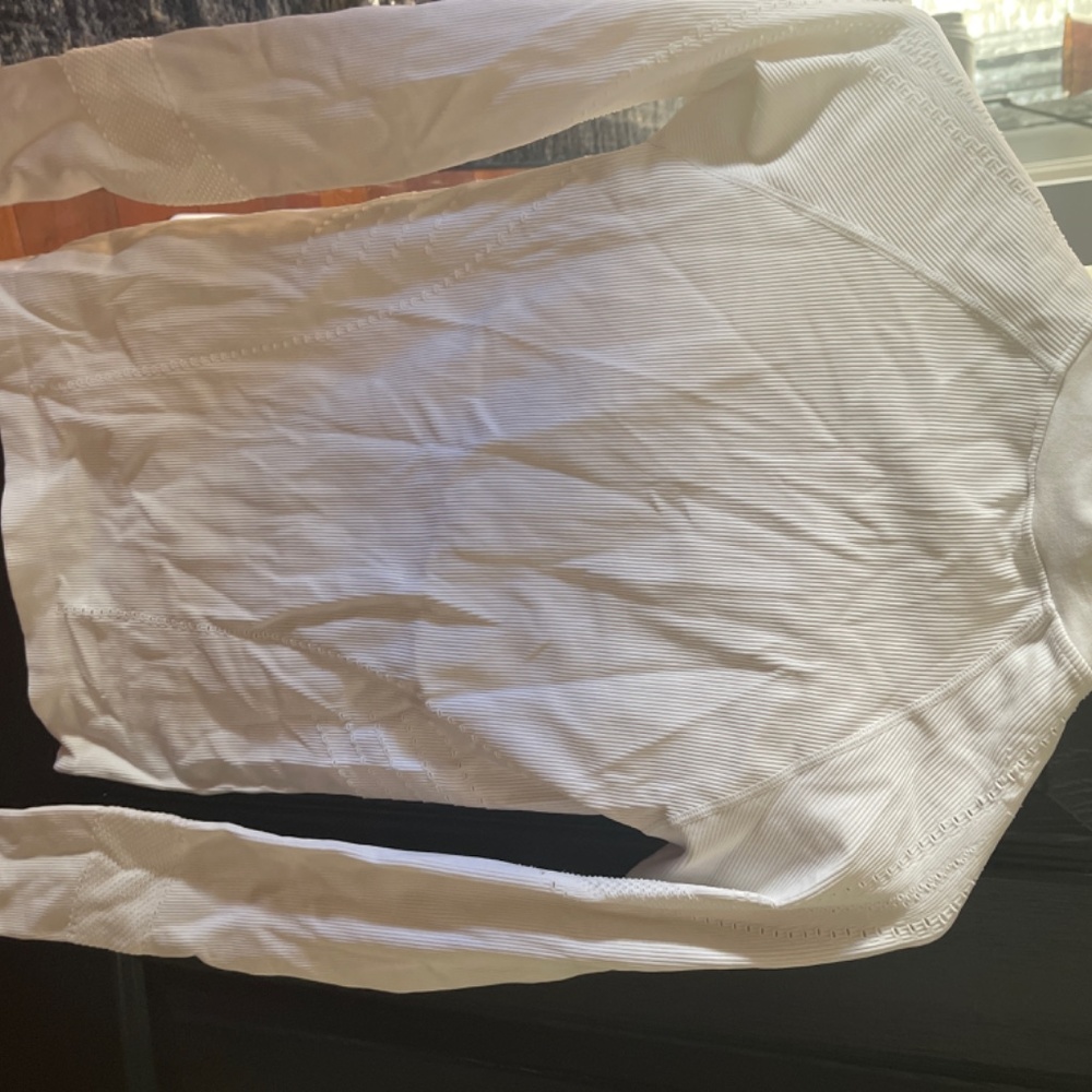 Fabletics White Jacket Size Small - image 3